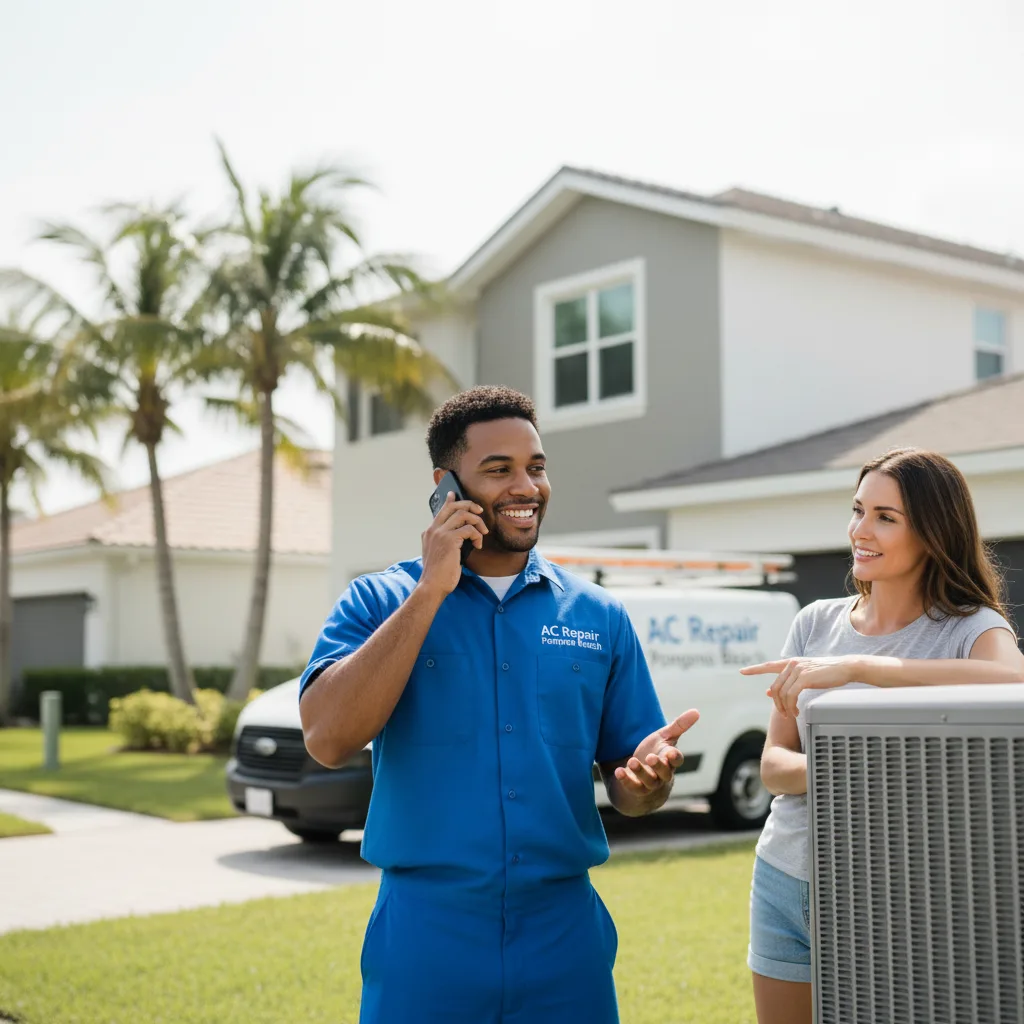 AC Repair Pompano Beach customer support in Chappaqua